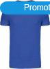 Frfi jersey rvid ujj pl, Kariban KA356, Light Royal Blu