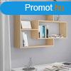 800327 Wall Shelves Sonoma Oak 104x20x58,5 cm Chipboard