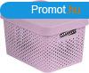 CURVER INFINITY DOTS PINK 17 L MANYAG TROL DOBOZ TETVEL 