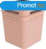 ROTHO Brisen pink manyag trol doboz szett tetvel 2X18 L 