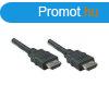 Manhattan Kbel - HDMI to HDMI (Ethernet HEC, ARC, 3D, 4K, S