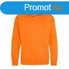 Just Hoods Gyerek kapucnis pulver AWJH001J, Orange Crush-5/