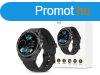 Devia Pro1 Smart Watch okosra AMOLED kijelzvel - fekete