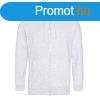 Just Hoods cipzros kapucnis frfi pulver AWJH050, Ash-XL