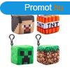 Minecraft plss kocka kulcstart 8 cm figurval, 4 fle