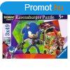 Ravensburger Puzzle 3x49 db - Sonic