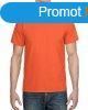 Rvid ujj kereknyak unisex pl, Gildan GI8000, Orange-XL