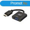 ACT AC7535 HDMI-A male to VGA female adapter with audio Blac