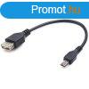 Gembird USB-A 2.0 -> USB-B 2.0 micro F/M adatkbel 0.15m 