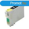 Epson T0711/891 fekete utngyrtott  tintapatron v6.0 chipes