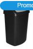 Horse Curver SWING BIN, 50L, 34x40,6x66,8 cm, fekete / spr