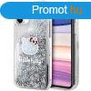 Hello Kitty Liquid Glitter Charms tok iPhone 11 / Xr - Ezst