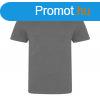 JT100 rvid ujj unisex krnyakas pl Just Ts, Charcoal-3XL