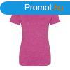 JT001F tri-blend Ni rvid ujj pl Just Ts, Heather Pink-S