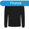 JT002 tri-blend hossz ujj frfi pl Just Ts, Solid Black-