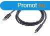 Gembird CCP-USB2-AMCM-6 USB2.0 AM to Type-C cable 1,8m Black