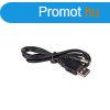 Akyga AK-DC-01 USB-A / DC 5,5 x 2,1mm cable 0,8m Black