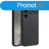 CARBON PREMIUM Szilikon Tok SAMSUNG S24 PLUS Fekete