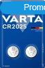 Gombelem, CR2025, 2 db, VARTA