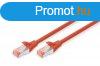 Digitus CAT6 S-FTP Patch Cable 0,5m Red