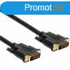 OEM DVI-D -> DVI-D M/M video kbel 2m fekete dual link