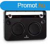 Auna Bebop Ghettoblaster, fekete, USB bluetooth AUX MIC