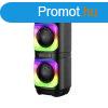ABS-2402 hordozhat party hangszr RGB LED fnyekkel, bassz