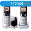 Vezetk Nlkli Telefon Panasonic Corp. DUO KX-TGC212SPS (2 