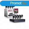 CCTV online megfigyel rendszer, 4 kamera, kltri/beltri 1