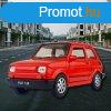 Fiat Polski 126 / fm autmodell - retro / piros
