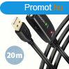 AXAGON ADR-220 USB Repeater Cabel 20m Black