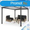 Blumfeldt Pantheon Solid Sky Flat, pergola, fedl, 3  4 m, 