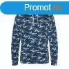 Just Hoods Uniszex terpmints kapucnis pulver AWJH014, Blue