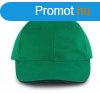 KP011 hat paneles Baseball sapka K-UP, Kelly Green/Black-U