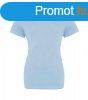 JT100F rvid ujj Ni kereknyak pl Just Ts, Sky Blue-L