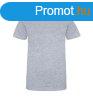 JT100 rvid ujj unisex krnyakas pl Just Ts, Heather Grey