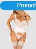  Amor Blanco underwire corset & thong white L/XL 