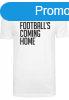 Mr. Tee Footballs Coming Home Logo Tee white