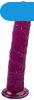 Dildó tapadókoronggal Purple II (19,5 cm)