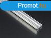 Alumnium L profil LED szalaghoz 16x10 mm ezst
