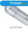 Led fnycsvel szerelt por s pramentes lmpatest 1x18W ter