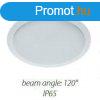 Led panel kr 10W ELM hideg fehr IP65