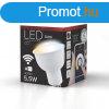 LED GU10 5,5W (400lm-120fok) CCT, Smart Wi-fi, szablyozhat