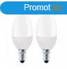 LED izz E14 termszetes fehr 2x4W