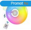 E27 RGB Bluetooth UFO lmpa hangszrval + tvirnytval - 