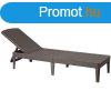 Keter Allibert Jaipur Sun lounger napozgy cappuccino