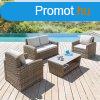 Rattan SANTORINI kszlet 4 f rszre (barna)