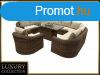 Rattan modulris tkezgarnitra BORNEO LUXURY 9 szemlyes (