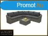 Rattan modulris szett BORNEO LUXURY 5 szemlyes (szrke)