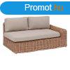 Rattan 2 szemlyes pad MALAGA (balra)